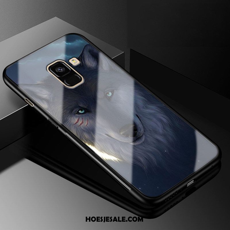 Samsung Galaxy A8 2018 Hoesje Ster Bescherming Glas Persoonlijk Hoes Online