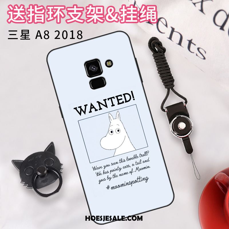 Samsung Galaxy A8 2018 Hoesje Trend Ster Hoes Anti-fall Eenvoudige Kopen