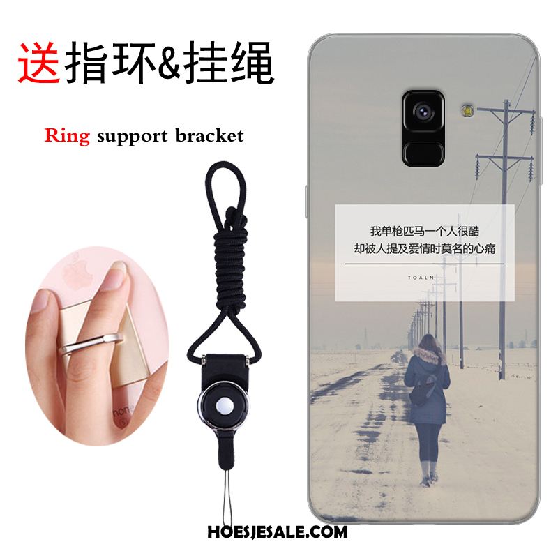 Samsung Galaxy A8 2018 Hoesje Trendy Merk Zacht Hoes Anti-fall Ster Kopen