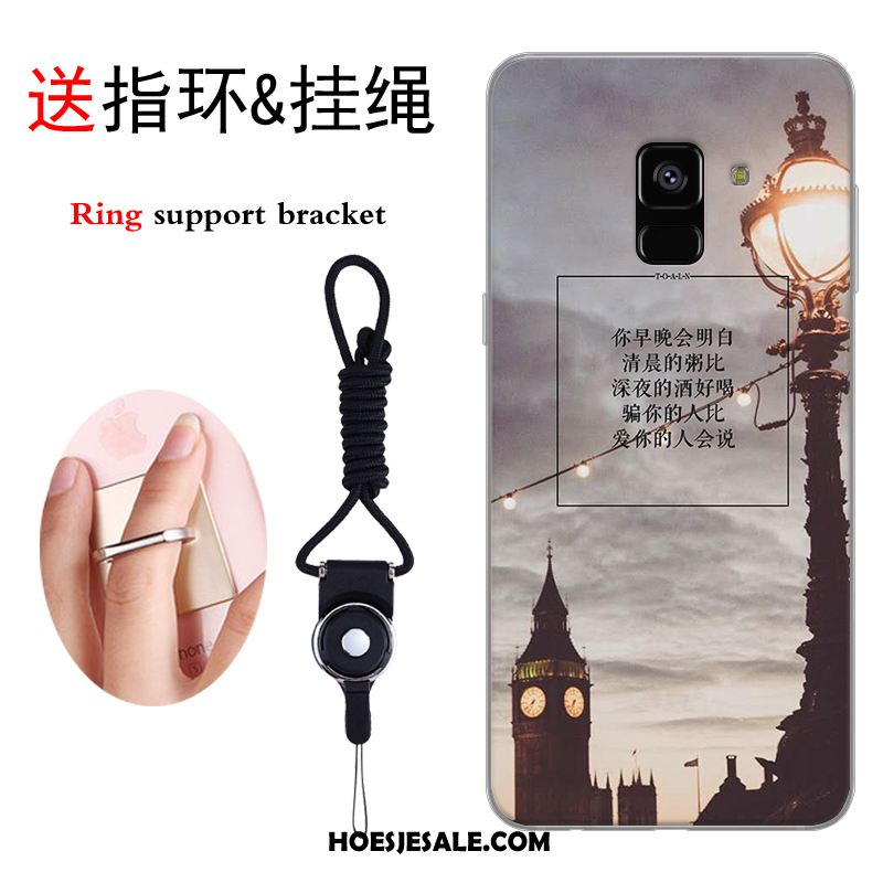 Samsung Galaxy A8 2018 Hoesje Trendy Merk Zacht Hoes Anti-fall Ster Kopen