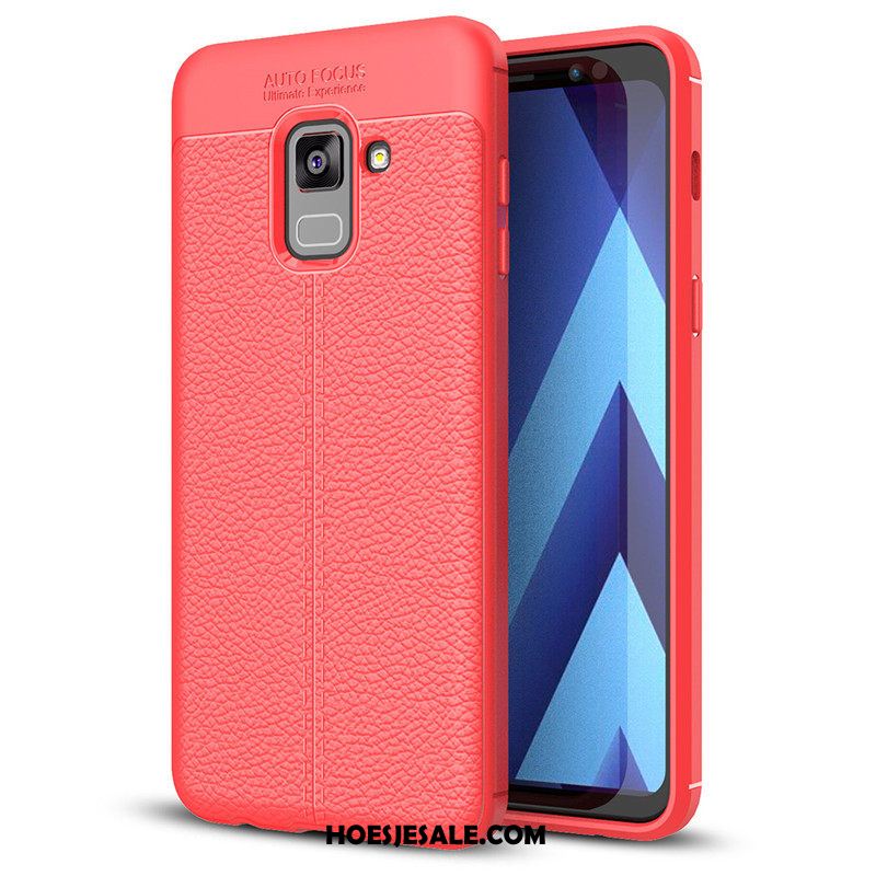 Samsung Galaxy A8 2018 Hoesje Zacht Ster Groen Mobiele Telefoon Bescherming Korting