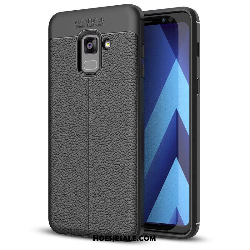 Samsung Galaxy A8 2018 Hoesje Zacht Ster Groen Mobiele Telefoon Bescherming Korting