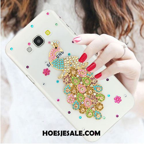 Samsung Galaxy A8 Hoesje Anti-fall Met Strass Trend Wit Mobiele Telefoon Kopen