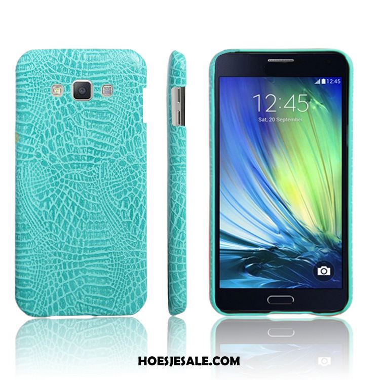 Samsung Galaxy A8 Hoesje Anti-fall Ster Krokodillenleer Leren Etui Mobiele Telefoon Online