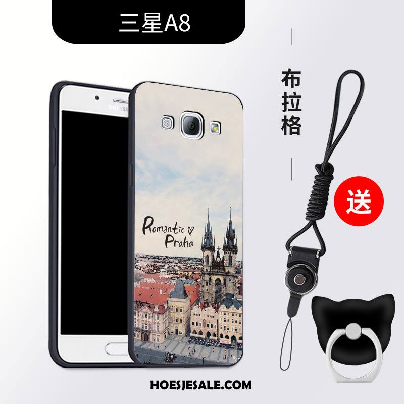 Samsung Galaxy A8 Hoesje Bescherming Schrobben Mobiele Telefoon Hoes Ster Kopen