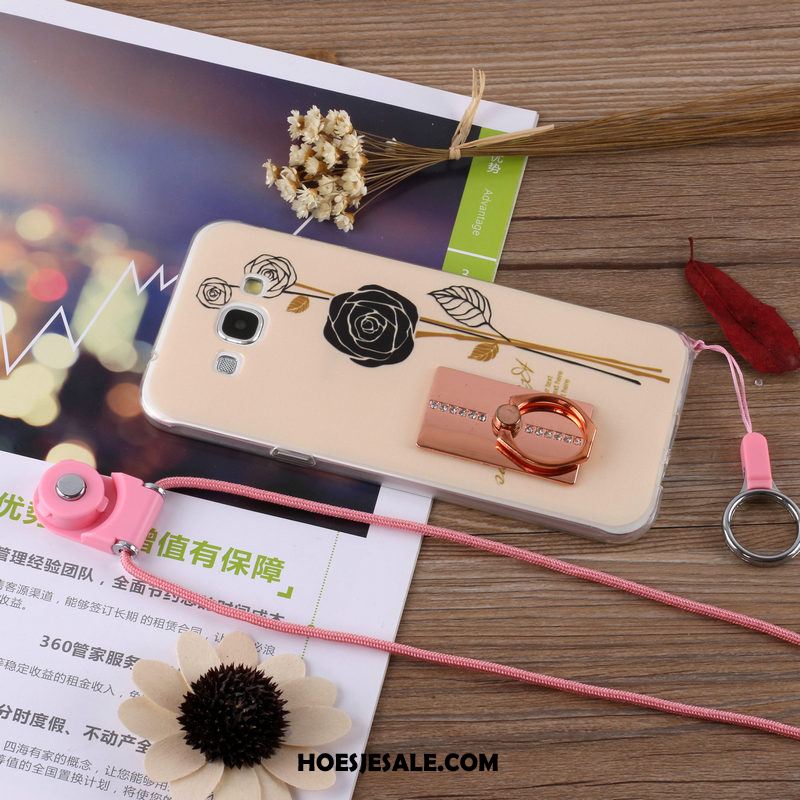 Samsung Galaxy A8 Hoesje Hanger Anti-fall Zacht Bescherming Hoes Winkel