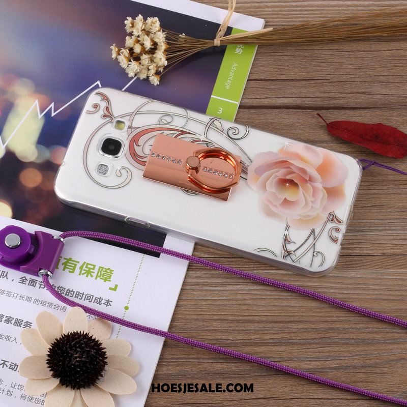 Samsung Galaxy A8 Hoesje Hanger Anti-fall Zacht Bescherming Hoes Winkel