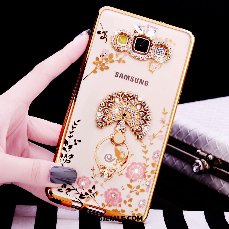 Samsung Galaxy A8 Hoesje Hoes Anti-fall Mobiele Telefoon Met Strass Luxe Goedkoop