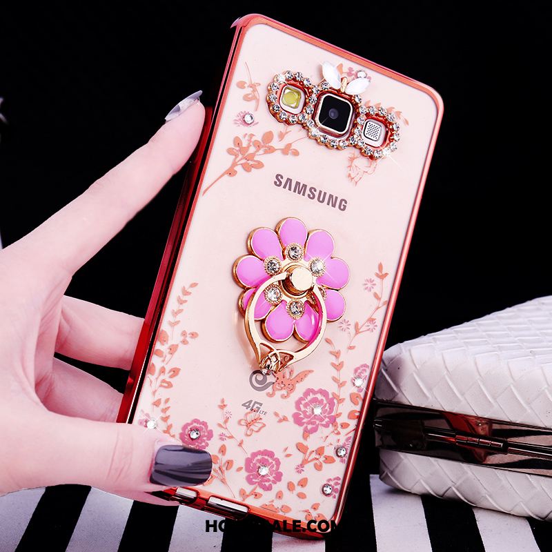 Samsung Galaxy A8 Hoesje Hoes Anti-fall Mobiele Telefoon Met Strass Luxe Goedkoop