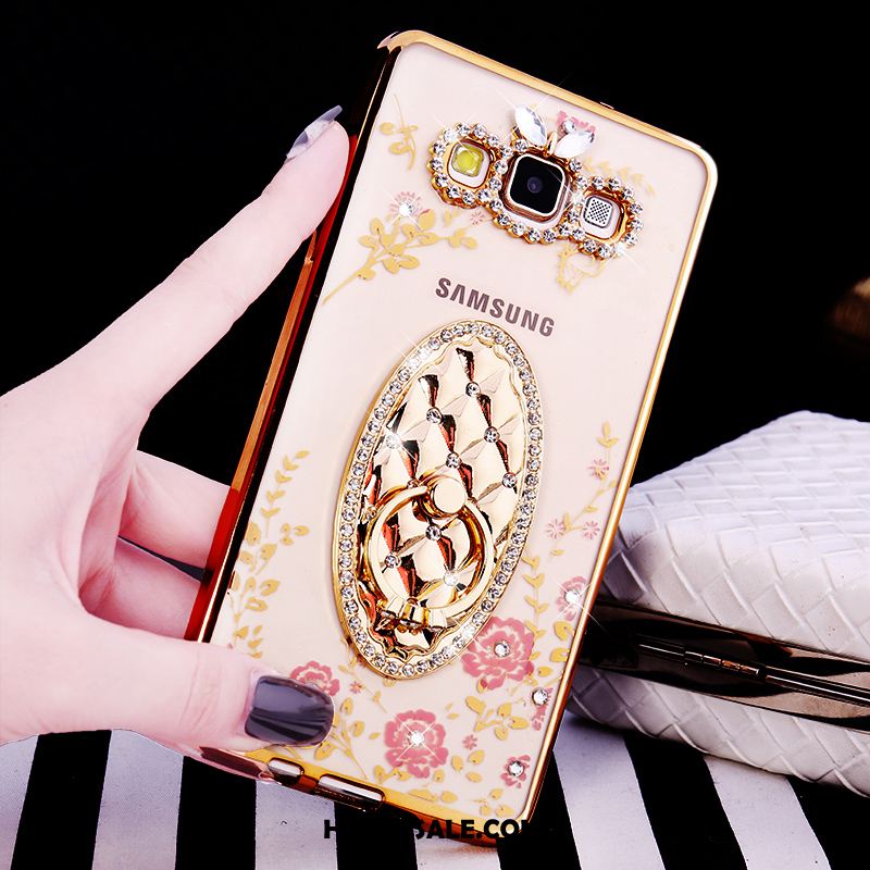 Samsung Galaxy A8 Hoesje Hoes Anti-fall Mobiele Telefoon Met Strass Luxe Goedkoop