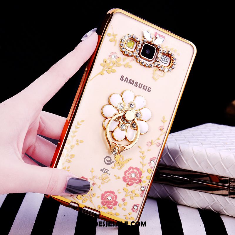 Samsung Galaxy A8 Hoesje Hoes Anti-fall Mobiele Telefoon Met Strass Luxe Goedkoop