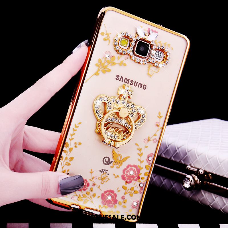 Samsung Galaxy A8 Hoesje Hoes Anti-fall Mobiele Telefoon Met Strass Luxe Goedkoop