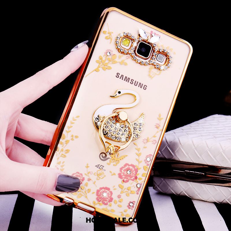 Samsung Galaxy A8 Hoesje Hoes Anti-fall Mobiele Telefoon Met Strass Luxe Goedkoop