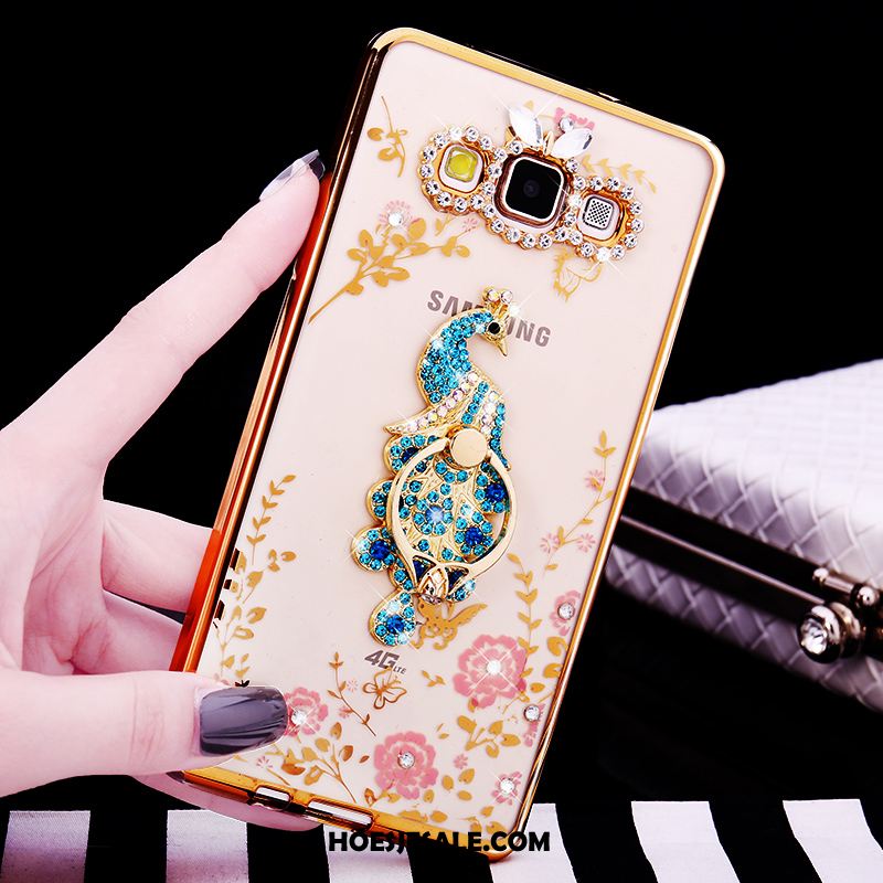 Samsung Galaxy A8 Hoesje Hoes Anti-fall Mobiele Telefoon Met Strass Luxe Goedkoop