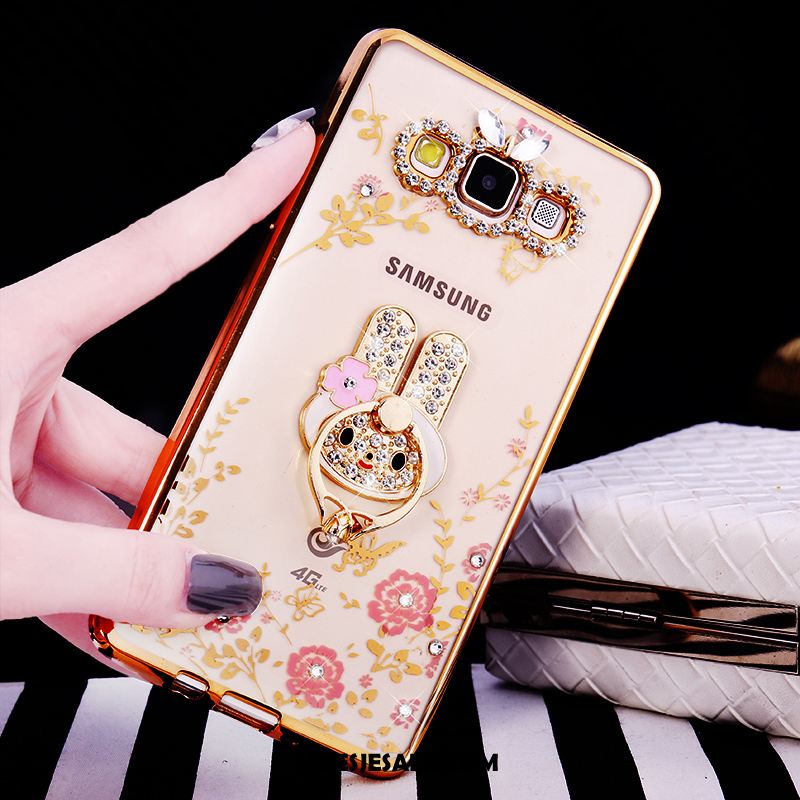 Samsung Galaxy A8 Hoesje Hoes Anti-fall Mobiele Telefoon Met Strass Luxe Goedkoop