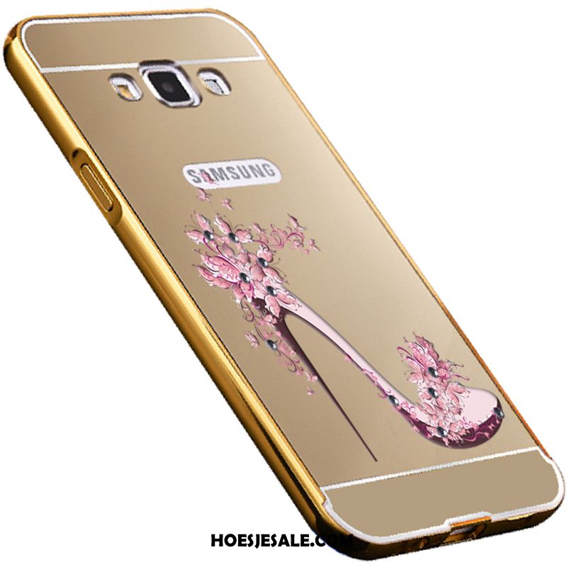 Samsung Galaxy A8 Hoesje Omlijsting All Inclusive Bescherming Metaal Anti-fall Kopen