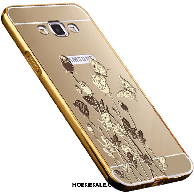 Samsung Galaxy A8 Hoesje Omlijsting All Inclusive Bescherming Metaal Anti-fall Kopen