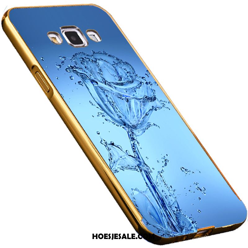 Samsung Galaxy A8 Hoesje Omlijsting All Inclusive Bescherming Metaal Anti-fall Kopen