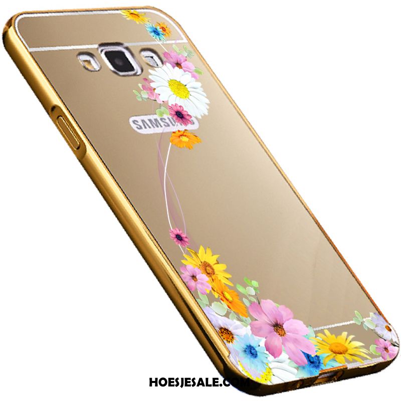 Samsung Galaxy A8 Hoesje Omlijsting All Inclusive Bescherming Metaal Anti-fall Kopen