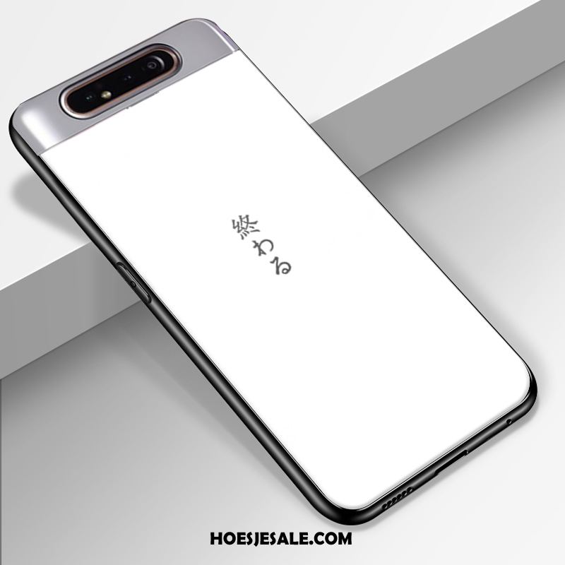 Samsung Galaxy A80 Hoesje Eenvoudige Trend Mobiele Telefoon Hoes Ster