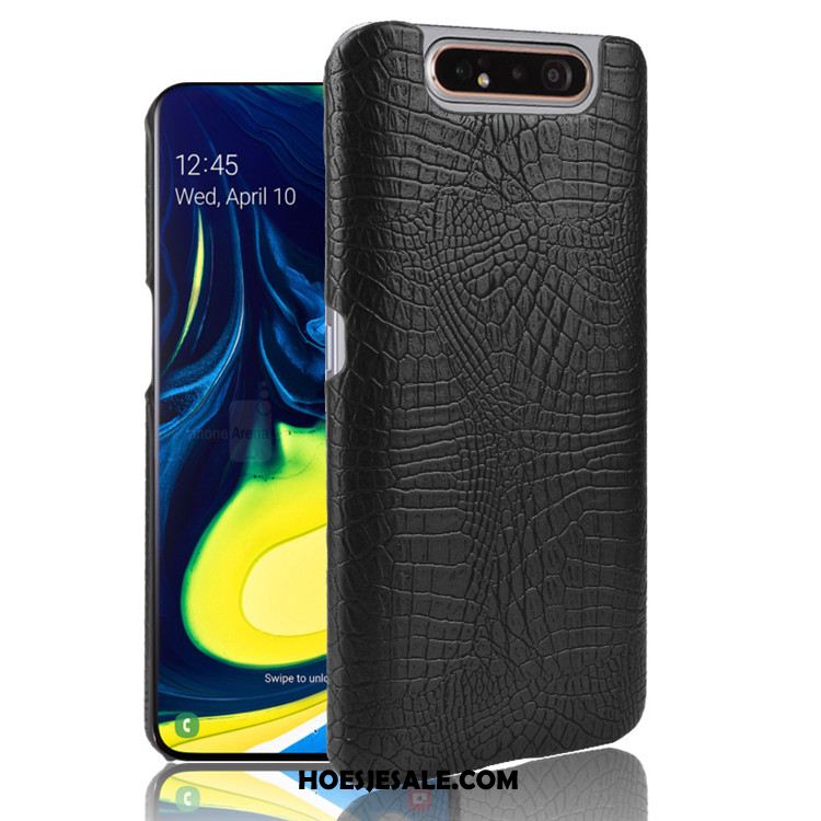 Samsung Galaxy A80 Hoesje Krokodil Leer Ster Bescherming Hoes Online