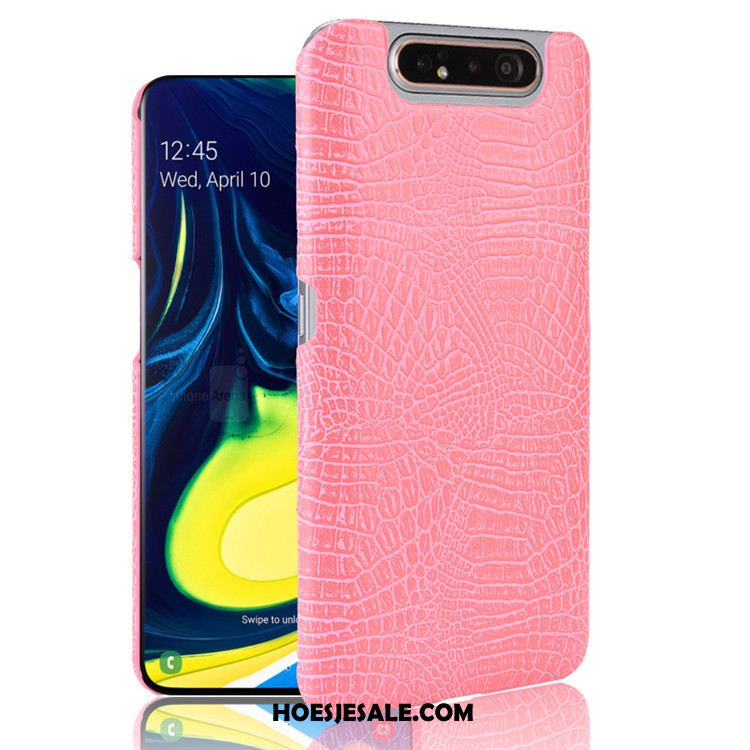 Samsung Galaxy A80 Hoesje Krokodil Leer Ster Bescherming Hoes Online