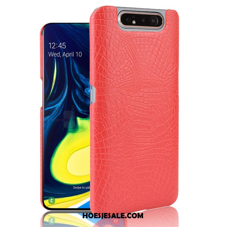 Samsung Galaxy A80 Hoesje Krokodil Leer Ster Bescherming Hoes Online