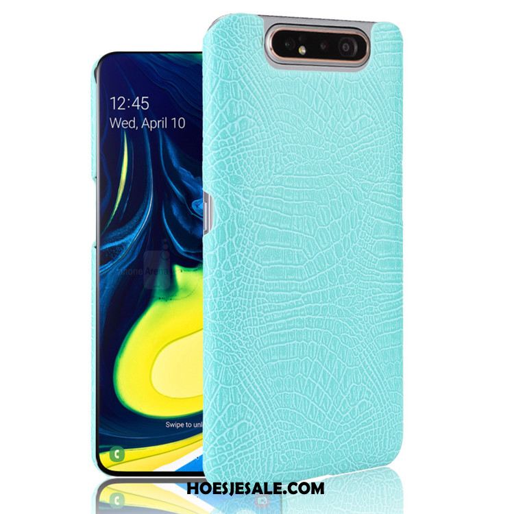 Samsung Galaxy A80 Hoesje Krokodil Leer Ster Bescherming Hoes Online