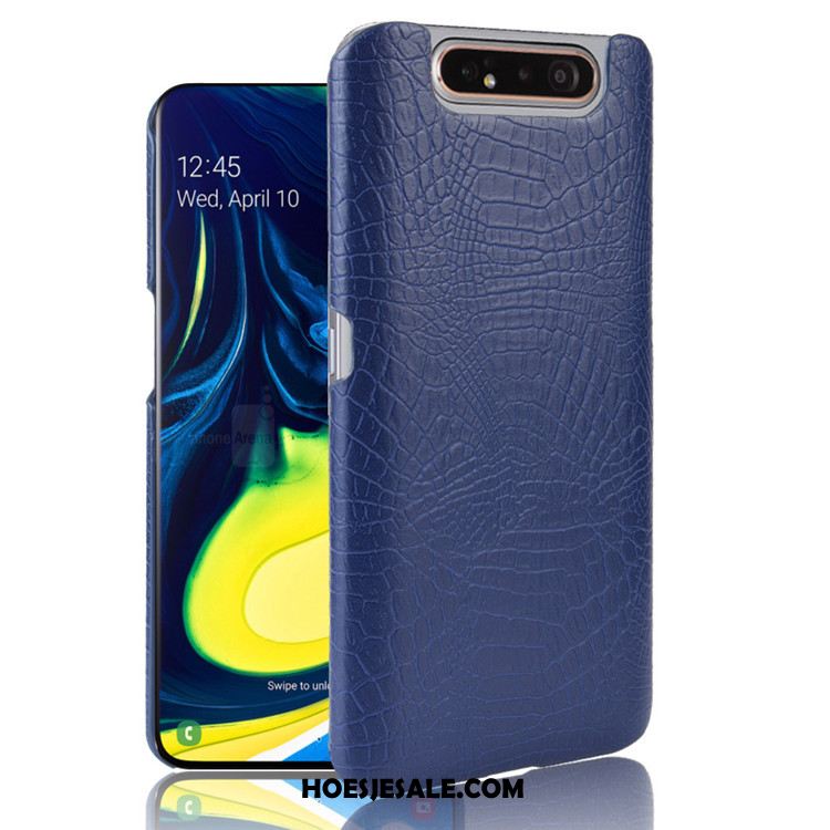 Samsung Galaxy A80 Hoesje Krokodil Leer Ster Bescherming Hoes Online