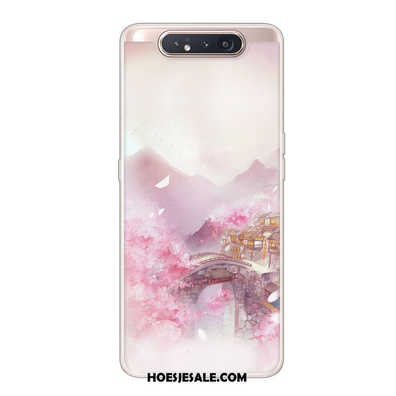 Samsung Galaxy A80 Hoesje Mobiele Telefoon Scheppend Hoes Wit Spotprent Kopen