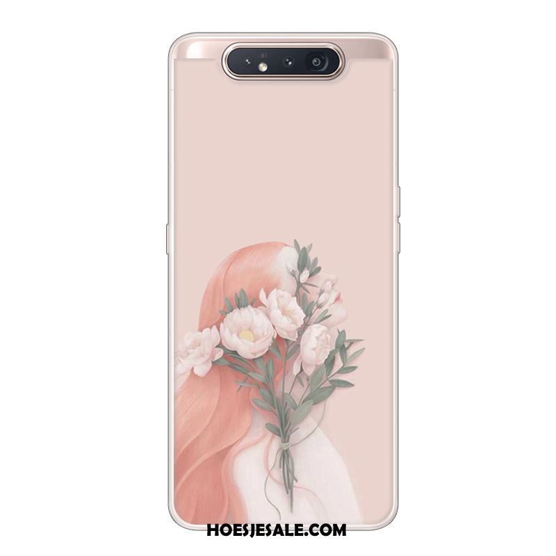 Samsung Galaxy A80 Hoesje Mobiele Telefoon Scheppend Hoes Wit Spotprent Kopen