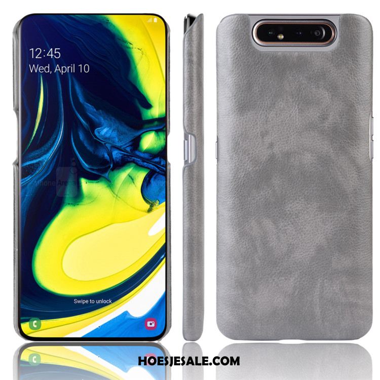 Samsung Galaxy A80 Hoesje Soort Aziatische Vrucht Hard Tas Ster Leer Sale