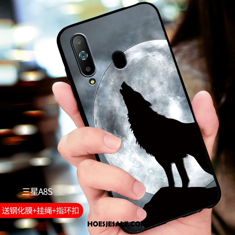 Samsung Galaxy A8s Hoesje Anti-fall Schrobben Persoonlijk Mobiele Telefoon Bescherming Goedkoop