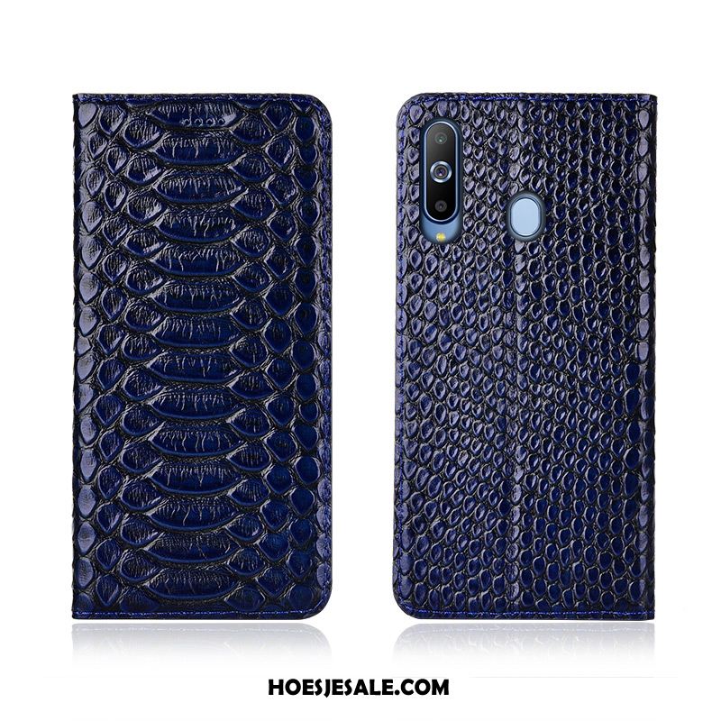 Samsung Galaxy A8s Hoesje Hoes Leren Etui All Inclusive Clamshell Siliconen Sale