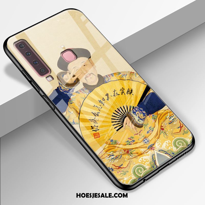 Samsung Galaxy A9 2018 Hoesje Glas Blauw Mobiele Telefoon Ster Online