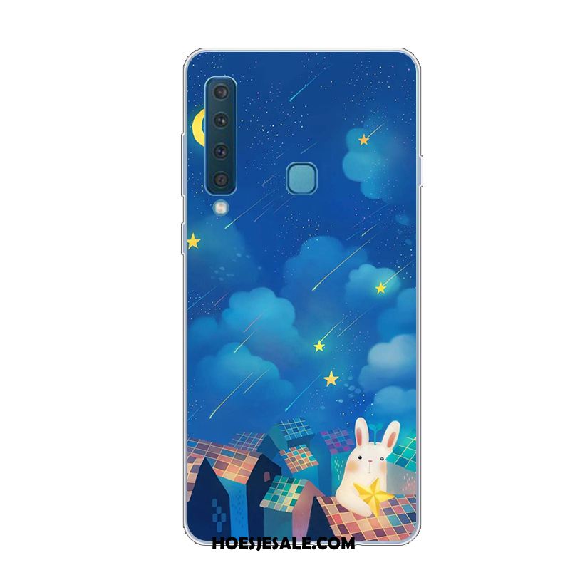 Samsung Galaxy A9 2018 Hoesje Mooie Mobiele Telefoon Anti-fall Bescherming Ster Winkel