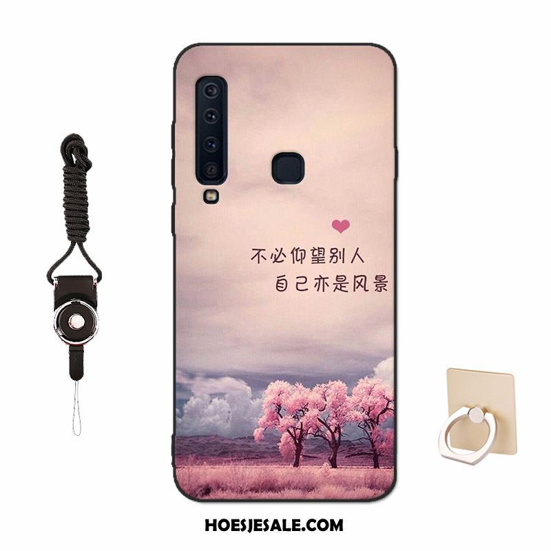 Samsung Galaxy A9 2018 Hoesje Patroon Schrobben Bescherming Siliconen Mobiele Telefoon Korting