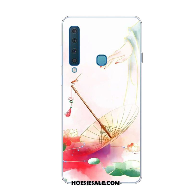 Samsung Galaxy A9 2018 Hoesje Ster Bescherming Anti-fall Spotprent Hoes Online