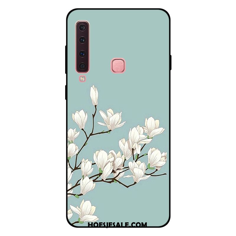 Samsung Galaxy A9 2018 Hoesje Ster Zacht Anti-fall Siliconen Groen Kopen