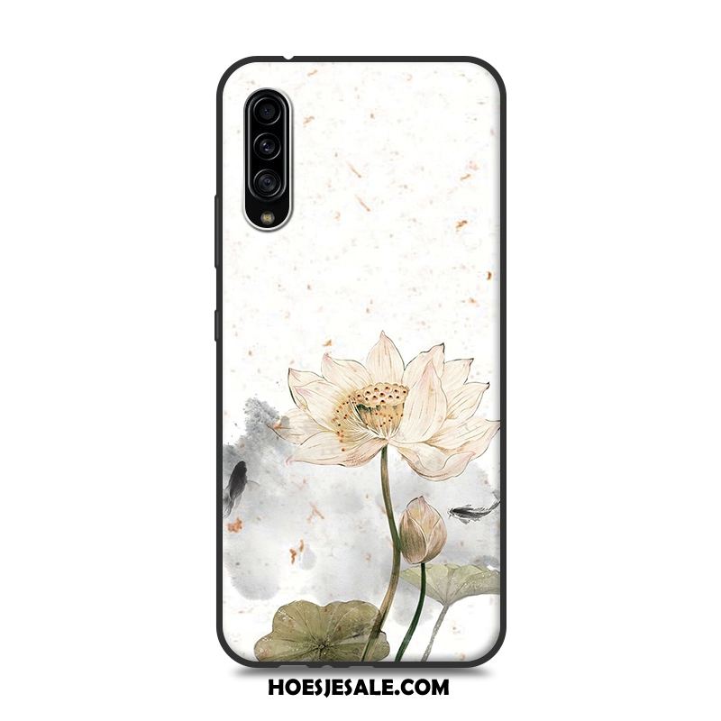 Samsung Galaxy A90 5g Hoesje Chinese Stijl Siliconen Bescherming Roze Persoonlijk Online