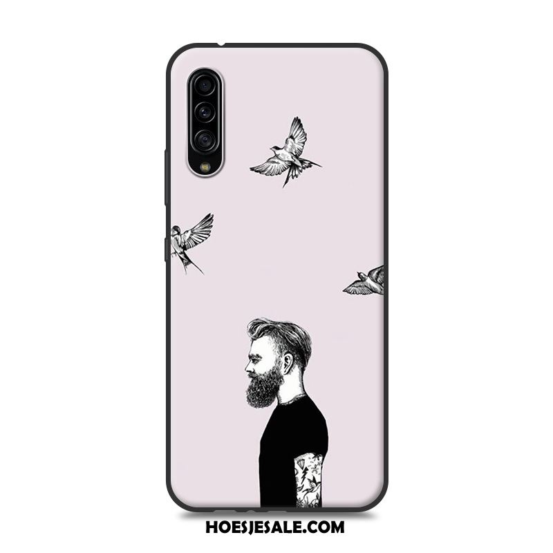 Samsung Galaxy A90 5g Hoesje Hoes Lovers Geel Ster Bescherming Goedkoop