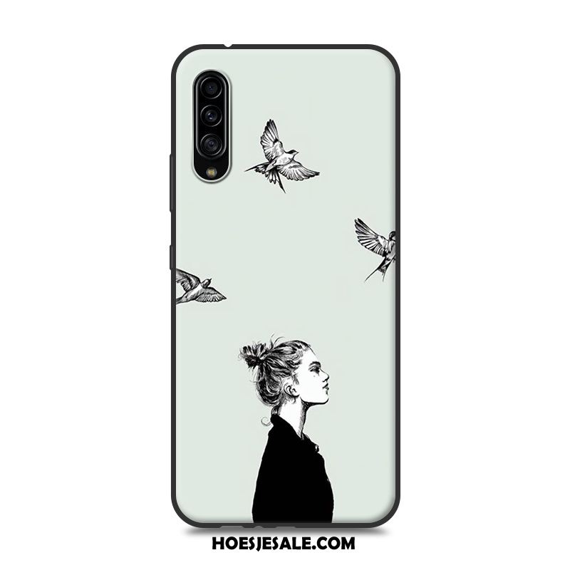 Samsung Galaxy A90 5g Hoesje Hoes Lovers Geel Ster Bescherming Goedkoop