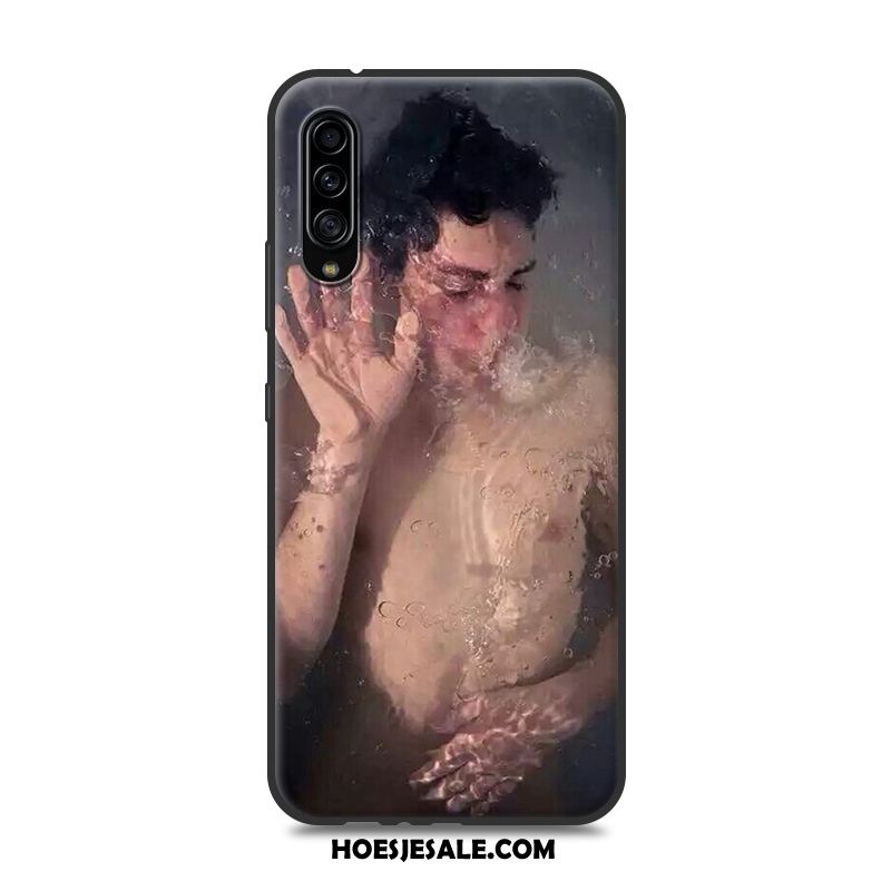 Samsung Galaxy A90 5g Hoesje Hoes Lovers Geel Ster Bescherming Goedkoop