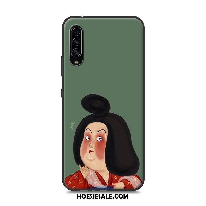 Samsung Galaxy A90 5g Hoesje Hoes Lovers Geel Ster Bescherming Goedkoop