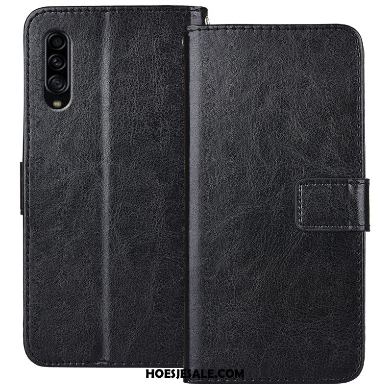 Samsung Galaxy A90 5g Hoesje Leren Etui Ster Zacht Folio Mobiele Telefoon Goedkoop