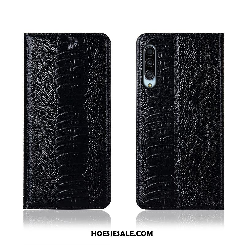 Samsung Galaxy A90 5g Hoesje Trendy Merk Leren Etui Folio Zacht Mobiele Telefoon Korting