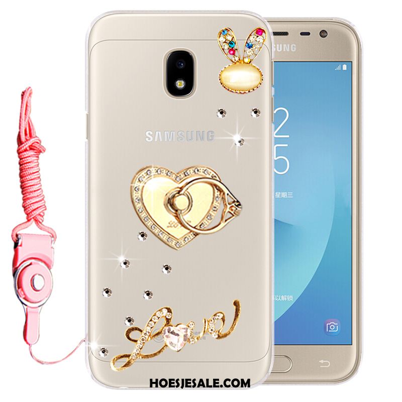 Samsung Galaxy J3 2017 Hoesje Anti-fall Zacht Siliconen Ster Bescherming Korting