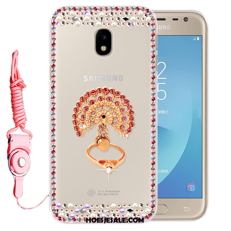 Samsung Galaxy J3 2017 Hoesje Anti-fall Zacht Siliconen Ster Bescherming Korting