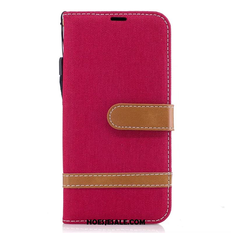 Samsung Galaxy J3 2017 Hoesje Blauw Leren Etui Bescherming Hoes Clamshell Kopen