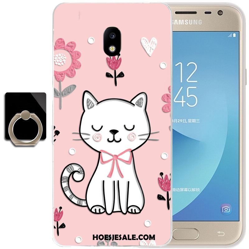 Samsung Galaxy J3 2017 Hoesje Mobiele Telefoon Anti-fall Bescherming Zacht Geel Kopen